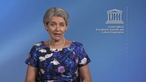 UNESCO’s Director General, Irina Bokova, thanks all NET-MED Youth members!