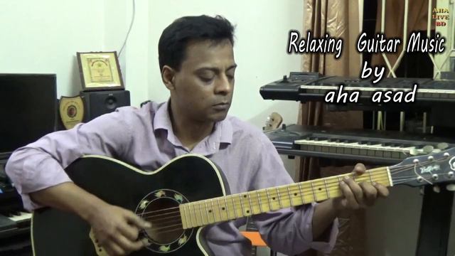 Relaxing Guitar Music for Stress Relief | Meditation Music  | aha asad | Study Music | emastered