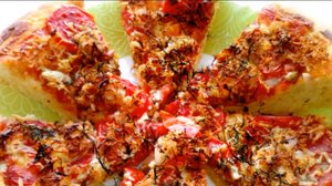 Пицца с овощами! Вкусно и быстро!