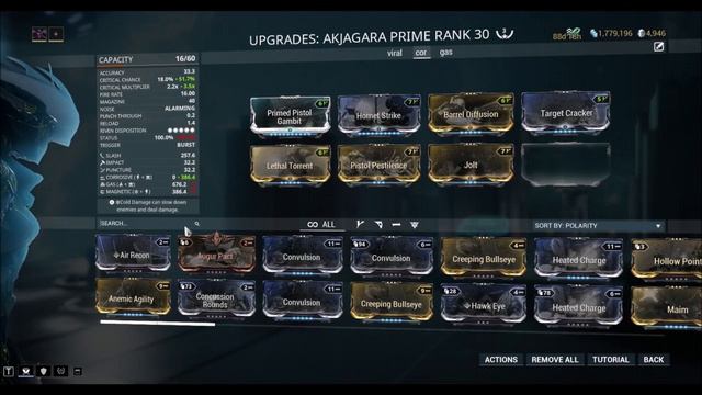 Warframe: Akjagara Prime (2-3 forma build suggestions) смотреть онлайн