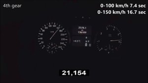 2006 Mercedes-Benz GL 450 4MATIC X164 0-200 km/h acceleration (340 Hp)