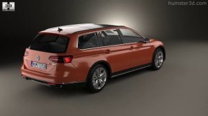 Volkswagen Passat (B8) Alltrack 2016 by 3D model store Humster3D.com