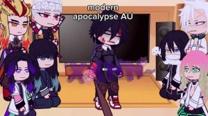?Hashiras react to giyuu's AUS✨ (slight giyushino?) [-gyomei]