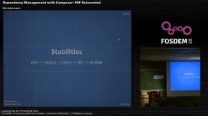 FOSDEM 2015 - Developer Room - Php And Friends - Depencymanagementwithcomposerphpreinvented.mp4