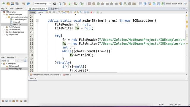 Java Programming 18 Using BufferedStreams смотреть онлайн