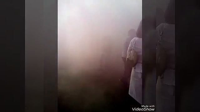 Парк Бабушкина. Фестиваль цветного дыма.(кусочек праздника) смотреть онлайн