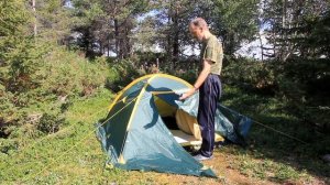 Походный обзор палатки Talberg Vega 2 | Походное снаряжение | Что взять в поход