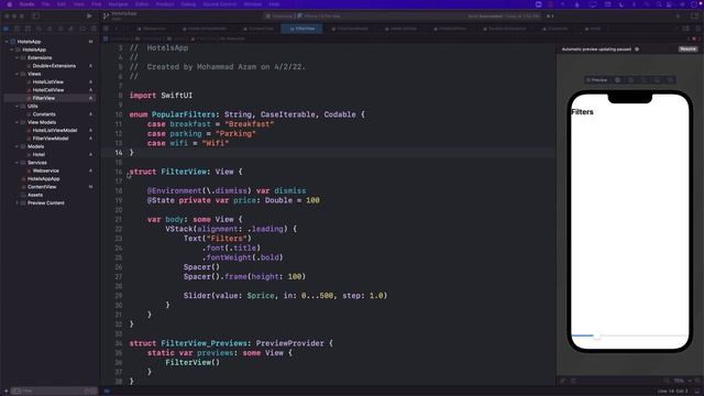 Filtering Data in SwiftUI with Node/Express Backend смотреть онлайн