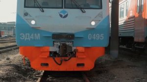 ЗАЛЕЗЛИ В ДЕПО С ЭЛЕКТРИЧКАМИ/ЭД4М для Крыма/ЭР2К-980 для Абхазии