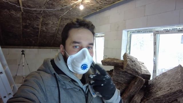 Утепление мансарды своими руками в доме из газобетона. Отделка за 10к, ч.3 смотреть онлайн