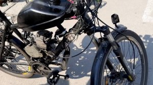 Веломопед самоделка