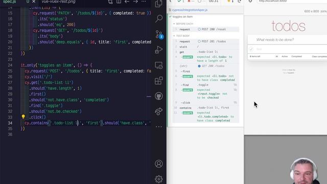 Implement Todo Item Toggle Using Cypress Test-Driven-Development смотреть онлайн