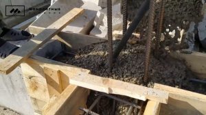 ЛЕНТОЧНЫЙ ФУНДАМЕНТ ИЗ ФБС БЛОКОВ 2
