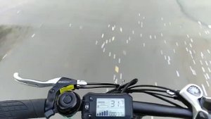 Разгон на электровелосипеде.