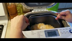 Сырный хлеб в хлебопечке