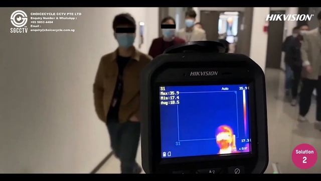 HIKVISION DS-2TD2617 6PA Thermographic Body Temperature Fever Screening Non Contact Network Camera смотреть онлайн