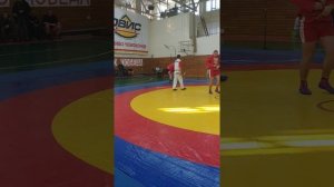 Самбо Sambo Чемпионат Украины среди полицейских 108 кг против 180 кг