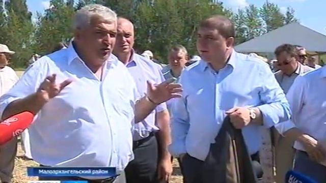 В Орловской области официально стартовала уборочная кампания
