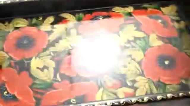 Поднос расписной, авторская художественная роспись, ручная работа. Сделано в Украине смотреть онлайн