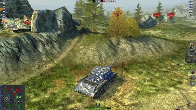 Обзор ветки Объект 268 | + РОЗЫГРЫШ ГОЛДЫ | Стоит ли качать ветку Объект 268 | WoTBLITZ смотреть онлайн