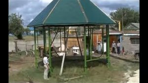 Установка купола на часовню  г.Котельниково