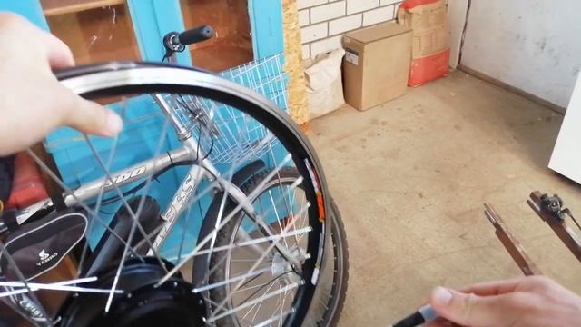 Редукторное мотор-колесо на 500 ватт ч.2 смотреть онлайн