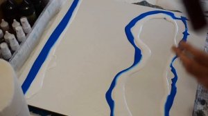 Акриловая заливка.  Две картины в одном видео/ Acrylic pouring.