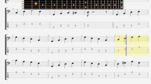 Beatles The   Kansas City BASS GUITAR TABLATURE