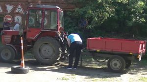 Сдача на права трактор
