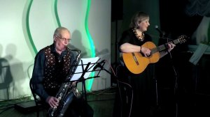 Зоя Иващенко и Александр Легкоступ (саксофон) "Вальс бостон" (А. Розенбаум)