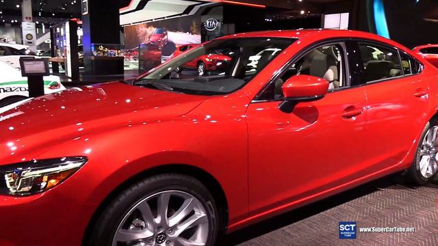 2017 Mazda 6 - Exterior and Interior Walkaround - 2017 Detroit Auto Show смотреть онлайн