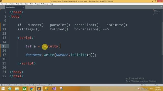 JavaScript Number Methods | JavaScript Course in Urdu #57