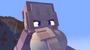 Giantess Growth #8 | Minecraft Animation (Part 1 & 2) (sound)