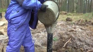 пол бани на винтовых сваях