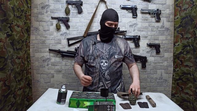 Оружейная краска в баллонах TITANIUM от компании  NOVOKRASKA