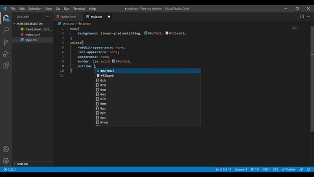 How To Make Pure CSS Select | HTML & CSS Tutorial