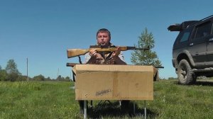 СКС или Вепрь. Сравнение от канала: Покатушки пострелушки