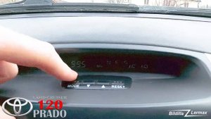 How to set the clock on a Toyota Land Cruiser / PRADO 120 / Lexus GX470 - 2003 to 2009 - Bildilla
