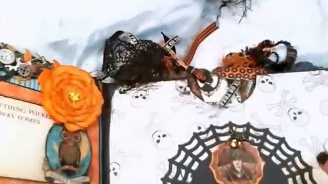 Handmade Steampunk Halloween Mini Album inspired by Tim Holtz and Graphic 45 products смотреть онлайн