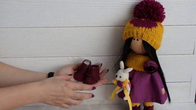 Набор для шитья куклы "Горчичная ягодка" (подарочный набор) смотреть онлайн