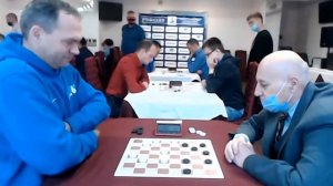 Dashkov - Melekhin-Abatsiyev. Russian Team Draughts-64 Championship 2020 (Rapid)