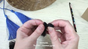 Как сделать КИСТОЧКИ из ниток для корзин и сумок