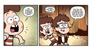 ПОТЕРЯННЫЕ ЛЕГЕНДЫ часть 15.офиц. комикс Гравити Фолз.Gravity Falls/Lost Legends (dub comics)
