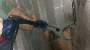 Очистка керхером пластин теплообменника