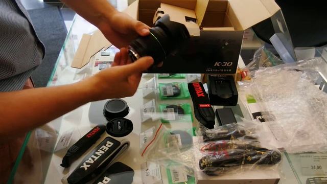 Pentax K-30 unboxing смотреть онлайн