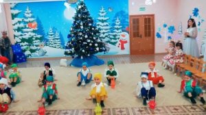 Танец гномиков (старшая группа)