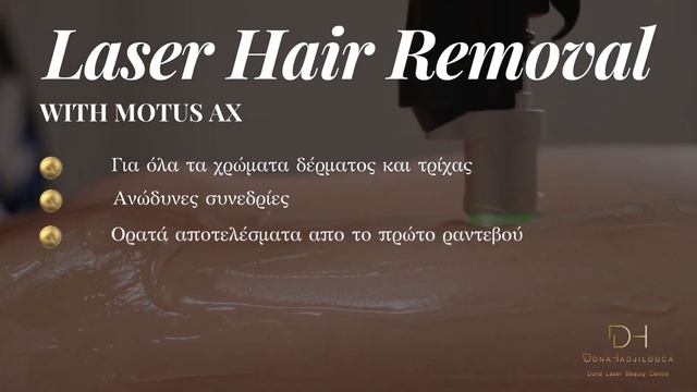 Laser Hair Removal with Motus AX Alexandrite - Dona Laser Beauty Centre смотреть онлайн