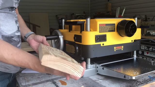 DeWalt DW735x Planer Unboxing and Review