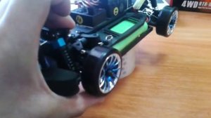 Радиоуправляемый автомобиль для дрифта HSP Flying Fish 2 - 1:16 4WD - 94163T3-16331W - w/p - 2.4G