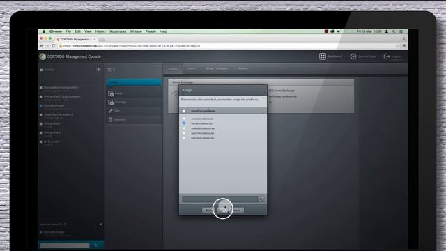 Access Business Emails on iPhone and iPad with Cortado Server